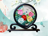 Load image into Gallery viewer, Stunning Peony Double-Sided Suzhou Silk Embroidery - Handcrafted Table Art Display &amp; Meaningful Keepsak