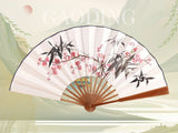 Laden Sie das Bild in den Galerie-Viewer, Chinese Vintage Gift Fan-Hand-painted