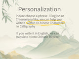 Load image into Gallery viewer, Custom Handwritten Chinese Calligraphy Scroll | Elegant Mini Wall Art | Personalized Gift