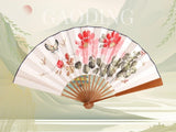 Laden Sie das Bild in den Galerie-Viewer, Chinese Vintage Gift Fan-Hand-painted