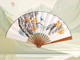Laden Sie das Bild in den Galerie-Viewer, Chinese Vintage Gift Fan-Hand-painted