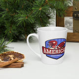 Load image into Gallery viewer, Latte Mug 12Oz - American football