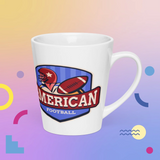 Load image into Gallery viewer, Latte Mug 12Oz - American football